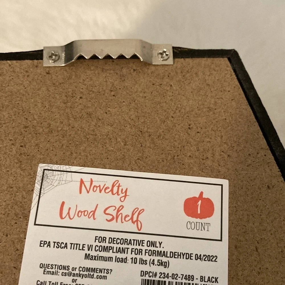 Copy—Target BP 2022 Halloween Novelty Wood Shelf